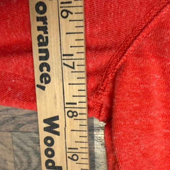 Nike Just Do It Red Zip Up Hoodie Sweatshirt Women's Size S Lightweight Casual - Picture 4 of 5